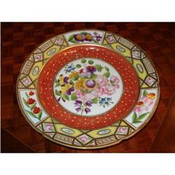 Coalport  "Church Gresley" Floral Plate #1842990