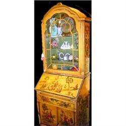 Antique Hand-Painted Secretary #1843029