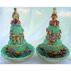 PAIR COALBROOKDALE SNOWBALL PASTILLE BURNERS #1843038