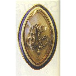 Georgian diamond mourning brooch 1786  #1843087