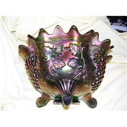 FENTON GRAPE & CABLE / PERSION MEDALLION BOWL -#1843094