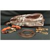 Image 1 : Two Pair of Spurs, Kangaroo Leather "Git Down" Bridle Case