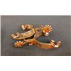 Image 3 : Two Pair of Spurs, Kangaroo Leather "Git Down" Bridle Case