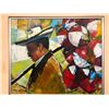 Image 2 : Paul Modlin Acrylic on Board, Original Frame Signature and Copyright Note on Back