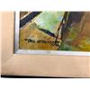 Image 3 : Paul Modlin Acrylic on Board, Original Frame Signature and Copyright Note on Back