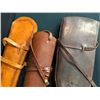 Image 2 : Three Leather Rifle Scabbards