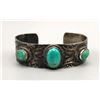 Image 1 : 1930s Era Turquoise Bracelet