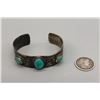 Image 2 : 1930s Era Turquoise Bracelet