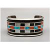 Image 1 : Captivating Vintage Channel Inlay Bracelet