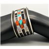 Image 9 : Captivating Vintage Channel Inlay Bracelet