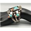 Image 8 : Detailed Rainbow Man Inlay Bracelet