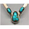 Image 2 : Exquisite Turquoise Choker Necklace