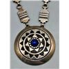 Image 1 : Superb Sterling Silver and Lapis Necklace