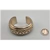 Image 2 : Heavy Duty Sterling Silver Bracelet with Rug Pattern