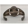 Image 3 : Marvelous 1950s Sterling Silver Picture Jasper Bracelet