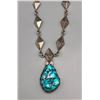 Image 1 : Beautiful Turquoise and Sterling Silver Necklace