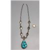 Image 2 : Beautiful Turquoise and Sterling Silver Necklace