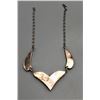 Image 8 : Fancy Inlay Necklace and Earring Set - Oscar Alxius