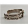 Image 2 : Fred Harvey Era Turquoise and Sterling Silver Bracelet
