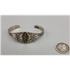 Image 2 : Fred Harvey Era Turquoise and Sterling Silver Bracelet