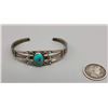 Image 2 : Fred Harvey Era Turquoise and Sterling Silver Bracelet