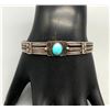 Image 7 : Delightful Fred Harvey Era Turquoise and Sterling Silver Bracelet