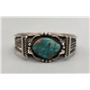 Image 1 : Exquisite Vintage Bisbee Turquoise and Sterling Bracelet