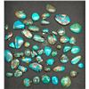 Image 1 : Turquoise Cabochons - Old Blue Gem