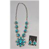 Image 2 : Fabulous Turquoise Necklace and Earring Set