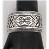 Image 8 : Rug Pattern Sterling Silver Bracelet - Tommy Singer