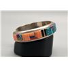 Image 2 : Exquisite Turquoise and Multi-stone Inlay Bracelet