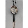 Image 2 : Sterling Silver Overlay Man in the Maze Bolo