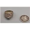 Image 8 : 14k White Gold and Diamond Wedding Set