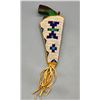 Image 1 : Beaded Holster with Metal Toy Gun