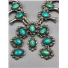 Image 2 : Turquoise Squash Blossom Necklace Set