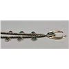 Image 7 : Squash Blossom Style Necklace with Chrysocolla