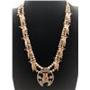 Image 13 : Zuni Owl Inlay Necklace and Ring Set