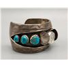 Image 1 : Six Stone Turquoise Watch Bracelet