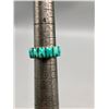 Image 8 : Two Older Turquoise and Sterling Silver Inlay Rings