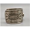 Image 2 : Incredible Vintage Ingot and Turquoise Bracelet