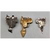 Image 1 : Three Vintage Saddle Themed Items, Pins, and Scarf Slide