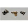 Image 8 : Three Vintage Saddle Themed Items, Pins, and Scarf Slide