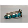 Image 2 : Turquoise Cobblestone Inlay Bracelet