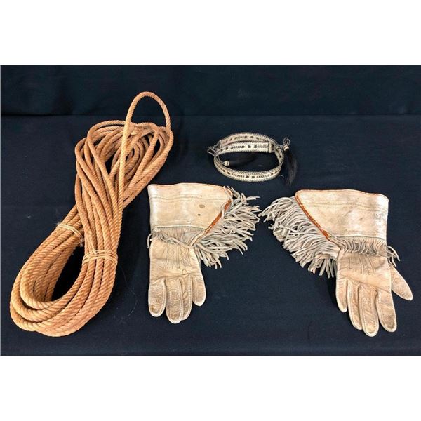 Group of Western Americana Items From Old Arizona Ranch
