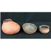 Image 1 : Three Salado Corrugated Pots