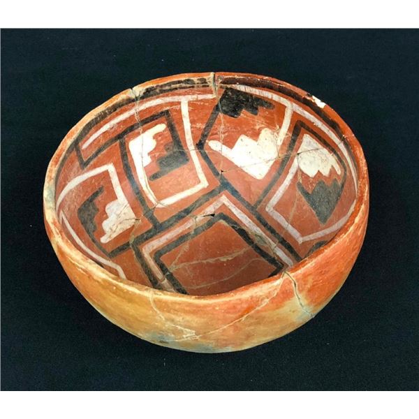 Prehistoric Anasazi 4-Mile Polychrome Pot