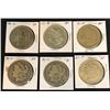 Image 1 : Group of Six Morgan Dollars