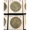Image 3 : Group of Six Morgan Dollars