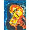 Image 1 : Asger Jorn Danish Modernist Oil on Canvas