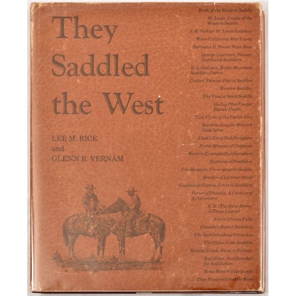 "They Saddled The West" by Rice / Vernam